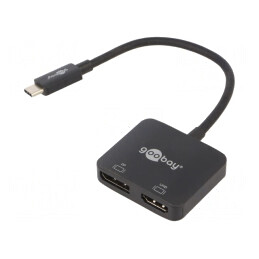 Adaptor DisplayPort la HDMI Negru 0,12m
