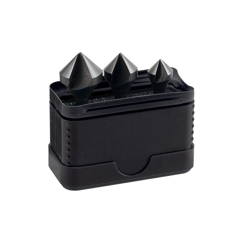 Set 3 Adâncitoare HSS 12,4-20,5mm Metal și Plastic | Electronic-mag.ro | Componente Electronice