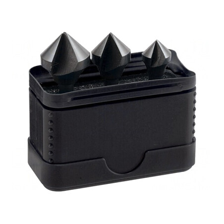 Set 3 Adâncitoare HSS 12,4-20,5mm Metal și Plastic | Electronic-mag.ro | Componente Electronice