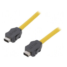 Cablu Patch Cord ix Industrial Mufă dublă Cat 6a