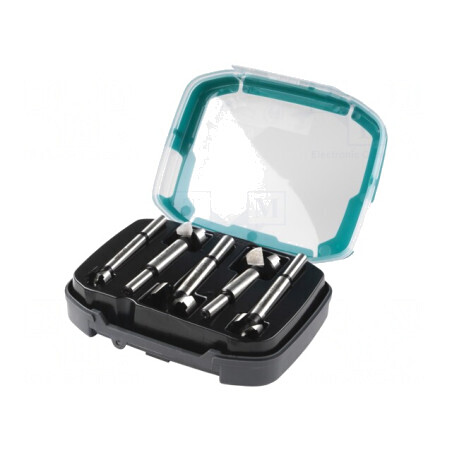Set Burghie Forster Lemn și PAL în Cutie Plastic | Electronic-mag.ro | Componente Electronice
