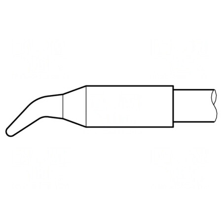 Vârf conic îndoit 1,2mm pentru ciocan de lipit JBC | Electronic-mag.ro | Componente Electronice