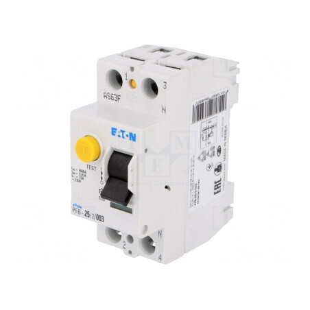 Întrerupător Diferențial 25A 30mA 2P IP20 | Electronic-mag.ro | Componente Electronice