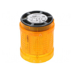 'Semnalizator LED Portocaliu 24V IP65 Ø60mm' | Electronic-mag.ro | Componente Electronice
