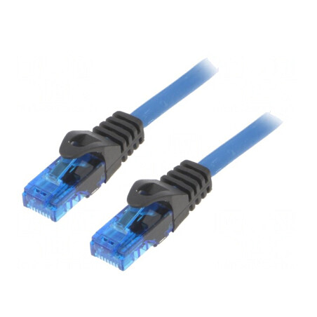 Patch Cord U/UTP Cat6a Albastru 40m | Electronic-mag.ro | Componente Electronice