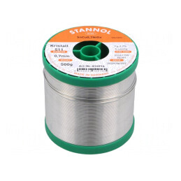 Sârmă de Lipit fără Plumb Sn99,3Cu0,7 NiGe 0,7mm 0,5kg 227°C | Electronic-mag.ro | Componente Electronice