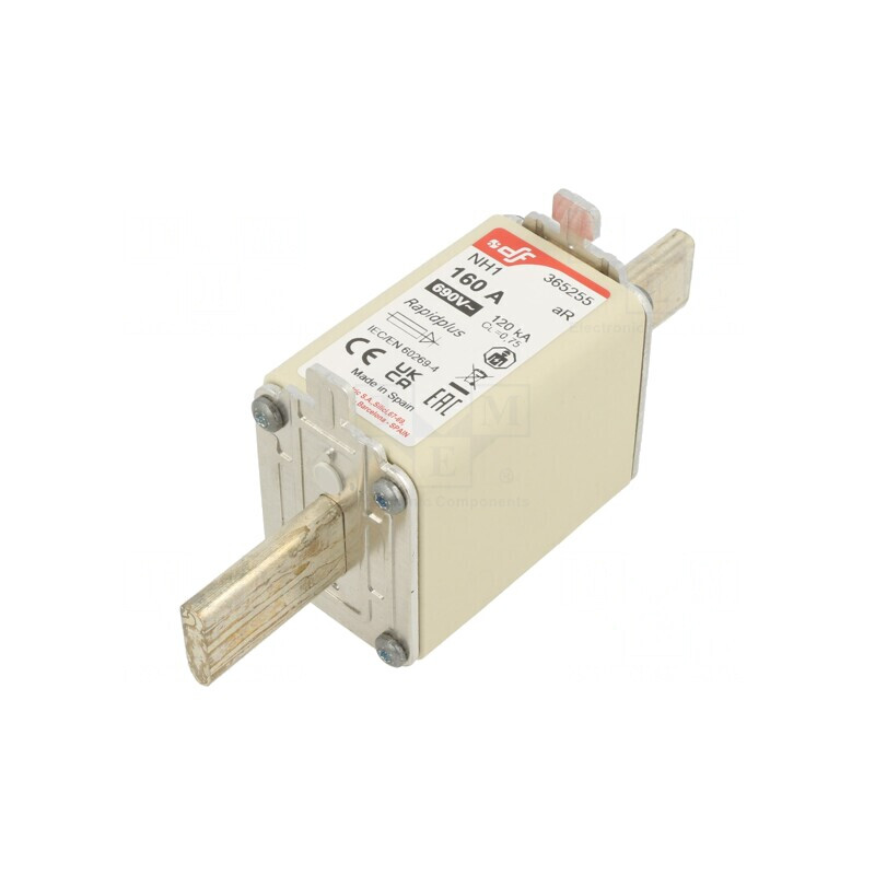 Siguranță NH1 160A 690VAC 550VDC Argintie | Electronic-mag.ro | Componente Electronice Siguranță NH1 160A 690VAC 550VDC Argintie | Electronic-mag.ro | Componente Electronice