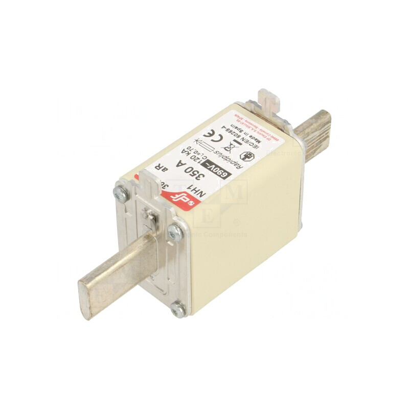 Siguranță NH1 350A 690VAC 550VDC Argintie | Electronic-mag.ro | Componente Electronice Siguranță NH1 350A 690VAC 550VDC Argintie | Electronic-mag.ro | Componente Electronice