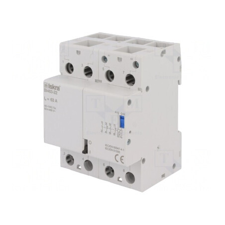 Releu Bistabil pentru Instalații, NC x2 NO x2 | Electronic-mag.ro | Componente Electronice