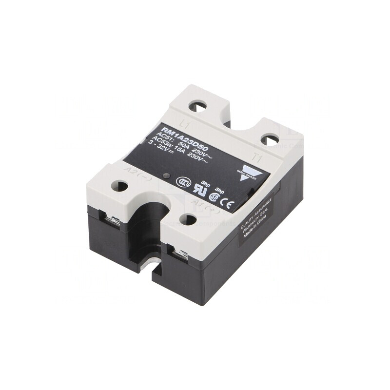 Releu Semiconductor 1-Fazat 50A 24-265VAC | Electronic-mag.ro | Componente Electronice