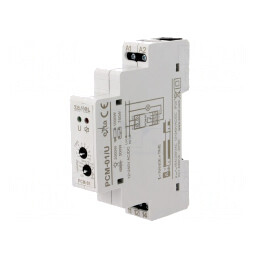 Timer Programabil SPDT 250VAC/16A 12-240V PCM-01/U | Electronic-mag.ro | Componente Electronice