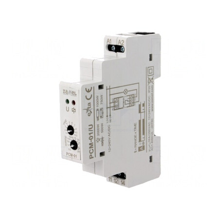 Timer Programabil SPDT 250VAC/16A 12-240V PCM-01/U | Electronic-mag.ro | Componente Electronice