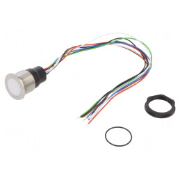 Comutator: capacitiv | Poz: 2 | SPST-NO | 0,1A/42VAC | 0,1A/60VDC | IP67 | 3-101-417