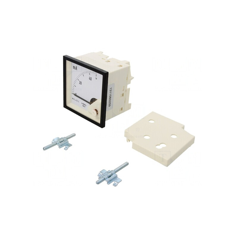 Ampermetru pe Panou 0-50mA 61mm 600V | Electronic-mag.ro | Componente Electronice Ampermetru pe Panou 0-50mA 61mm 600V | Electronic-mag.ro | Componente Electronice