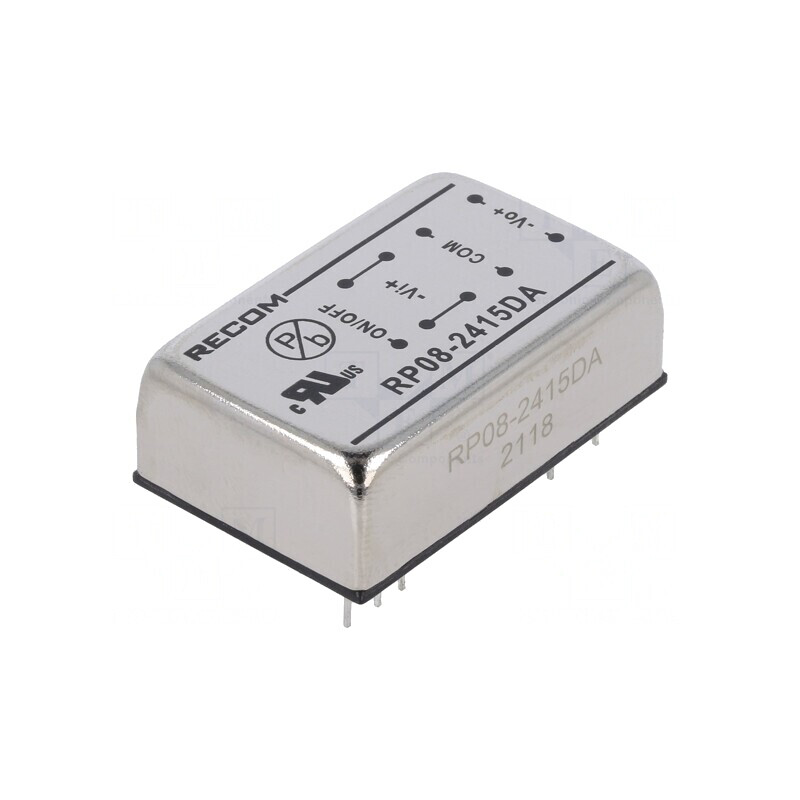Convertor DC/DC 8W 18-36V la ±15V | Electronic-mag.ro | Componente Electronice