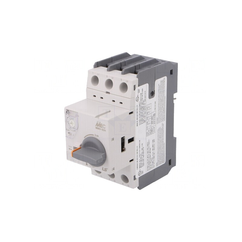 Întrerupător motor 15kW 32A pentru șină DIN IP20 | Electronic-mag.ro | Componente Electronice