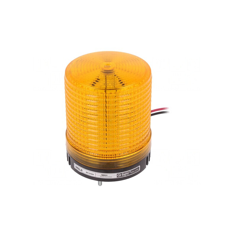 Semnalizator Luminos Flash Ambră 10-30VDC IP65 | Electronic-mag.ro | Componente Electronice
