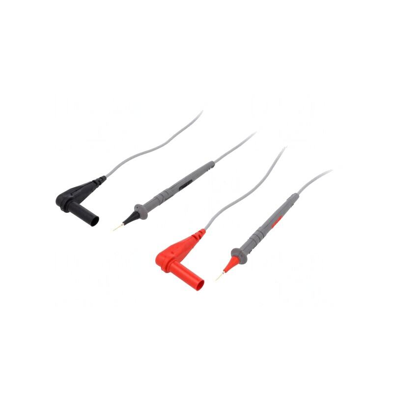 Cabluri de măsurare 60V 3A 1m negru/roșu | Electronic-mag.ro | Componente Electronice