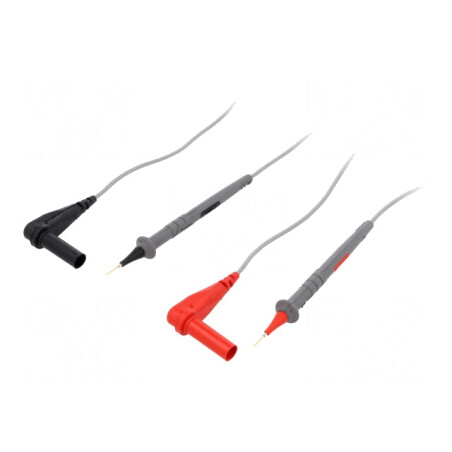 Cabluri de măsurare 60V 3A 1m negru/roșu | Electronic-mag.ro | Componente Electronice