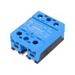 Releu Semiconductor 1-Fazat 35A 24-600VAC | Electronic-mag.ro | Componente Electronice