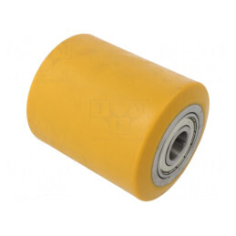 Role pentru paleți Ø85mm W100mm cu rulment cu bile | Electronic-mag.ro | Componente Electronice