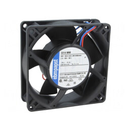 Ventilator Axial DC 24V 92x92x32mm 107m3/h 42dBA cu Rulmenți | Electronic-mag.ro | Componente Electronice