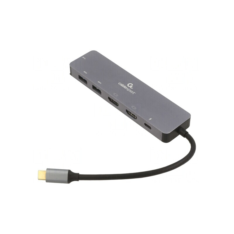 Adaptor USB 3.1 0,15m Negru-Gri Cablexpert 5Gbps | Electronic-mag.ro | Componente Electronice