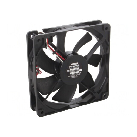 Ventilator axial 12V 120x120mm 114m3/h 30dBA cu bilă | Electronic-mag.ro | Componente Electronice