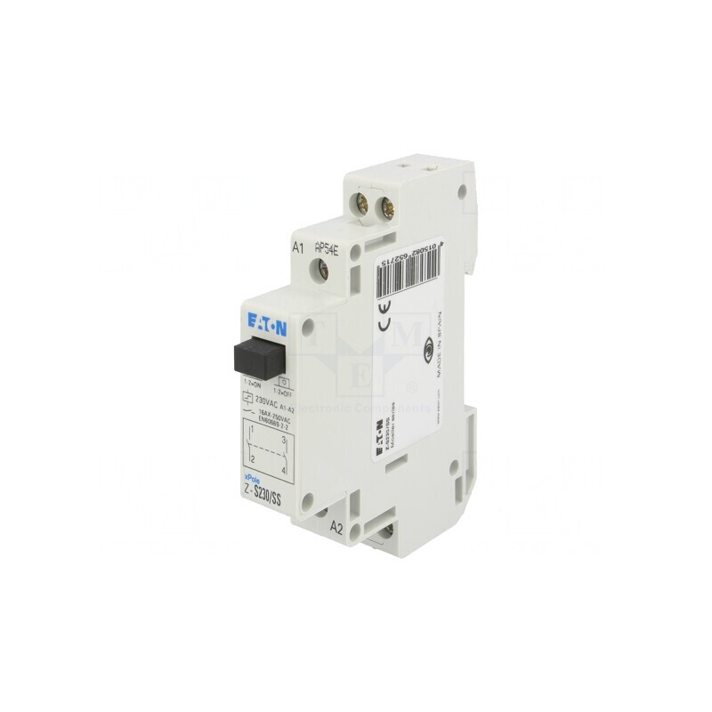 Releu bistabil impulsuri NO x2 16A IP20 Z-S230/SS | Electronic-mag.ro | Componente Electronice