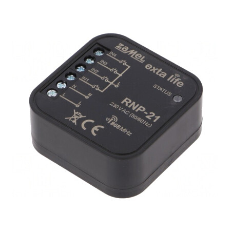 Emițător Wireless EXTA LIFE 230VAC IP20 | Electronic-mag.ro | Componente Electronice