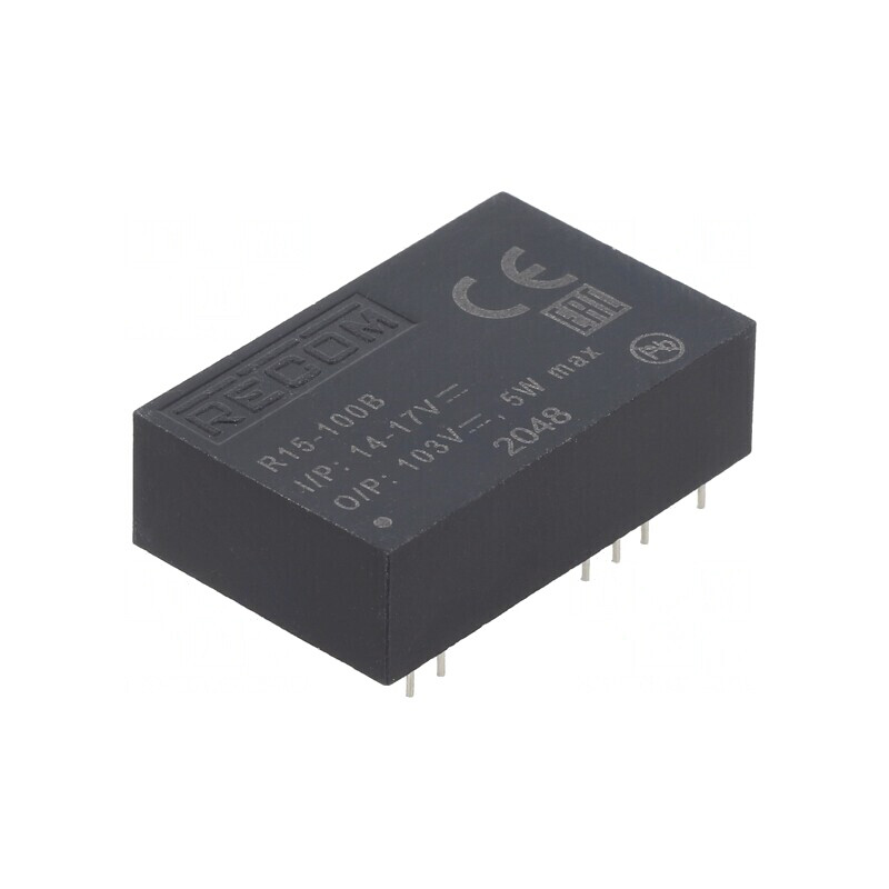 Convertor DC/DC 5W 14-17V la 59-130V DIP24 | Electronic-mag.ro | Componente Electronice Convertor DC/DC 5W 14-17V la 59-130V DIP24 | Electronic-mag.ro | Componente Electronice
