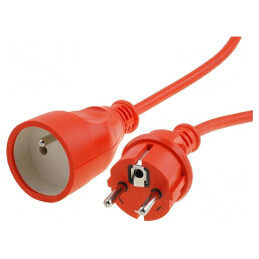 Prelungitor alimentare 30m portocaliu 3x1,5mm2 | Electronic-mag.ro | Componente Electronice