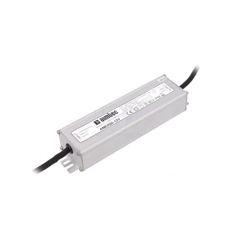 Alimentator LED 60W 12V 5A IP66 | Electronic-mag.ro | Componente Electronice Alimentator LED 60W 12V 5A IP66 | Electronic-mag.ro | Componente Electronice
