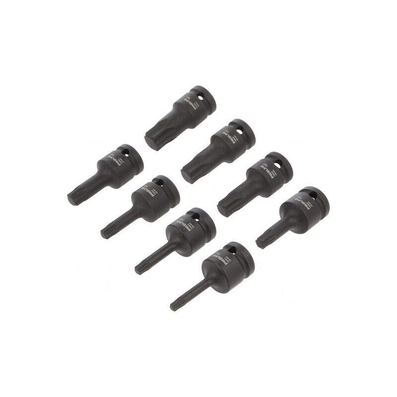 Set chei Torx tubulară cu impact 8 bucăți | Electronic-mag.ro | Componente Electronice