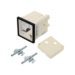 Voltmetru Panou VDC 0-10V 48x48mm | Electronic-mag.ro | Componente Electronice