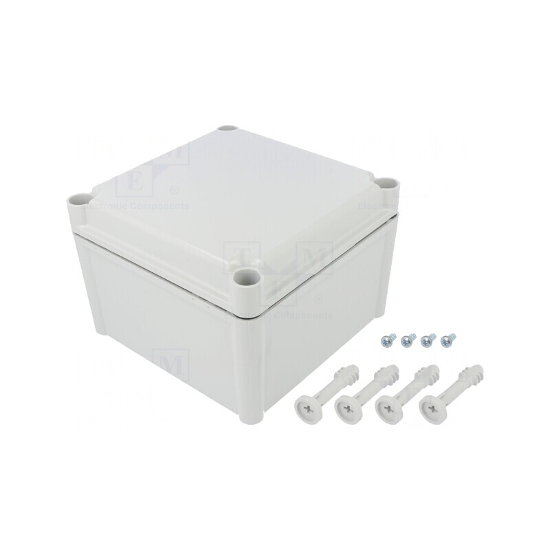 Carcasă Universală SOLID ABS Gri 188x188x130mm | Electronic-mag.ro | Componente Electronice Carcasă Universală SOLID ABS Gri 188x188x130mm | Electronic-mag.ro | Componente Electronice
