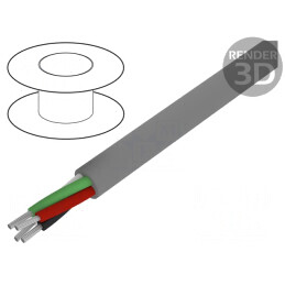Cablu neecranat Alpha Essential 4x22AWG 30,5m 300V | Electronic-mag.ro | Componente Electronice