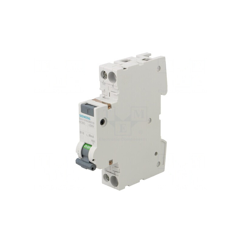 Întrerupător RCBO 10A 30mA 1P+N 230/400V | Electronic-mag.ro | Componente Electronice