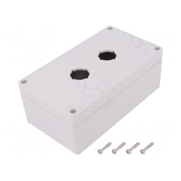 Carcasă pentru pilot IP66 UL94-5V 90x160x60mm | Electronic-mag.ro | Componente Electronice