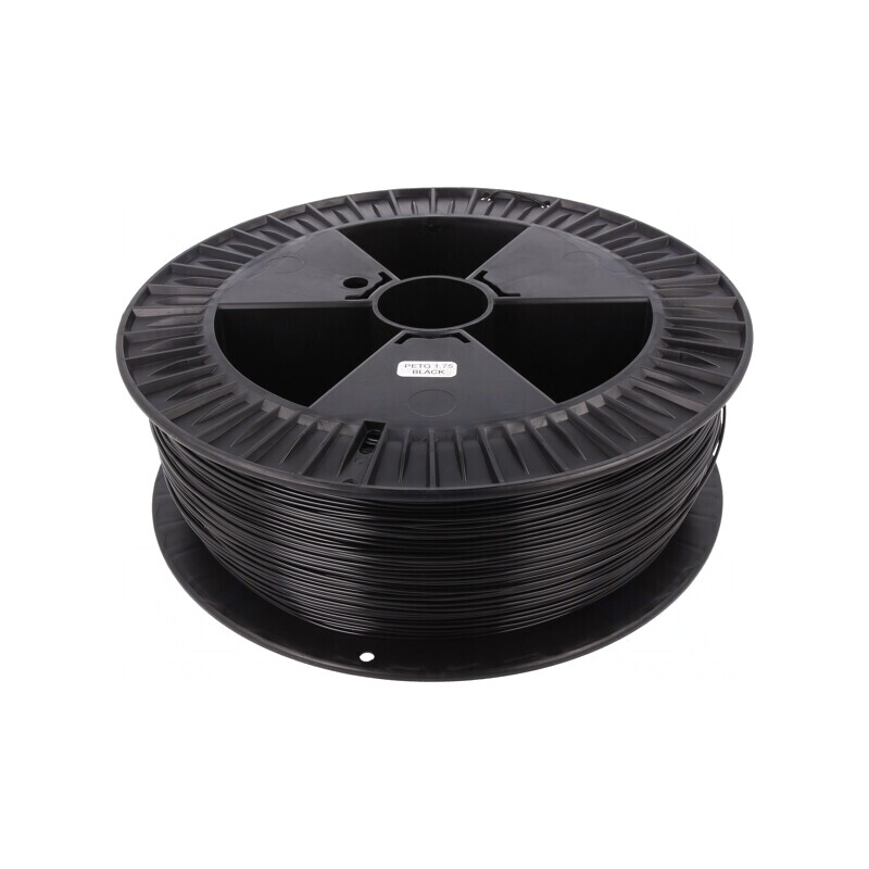 Filament PET-G Negru 1,75mm 2kg | Electronic-mag.ro | Componente Electronice