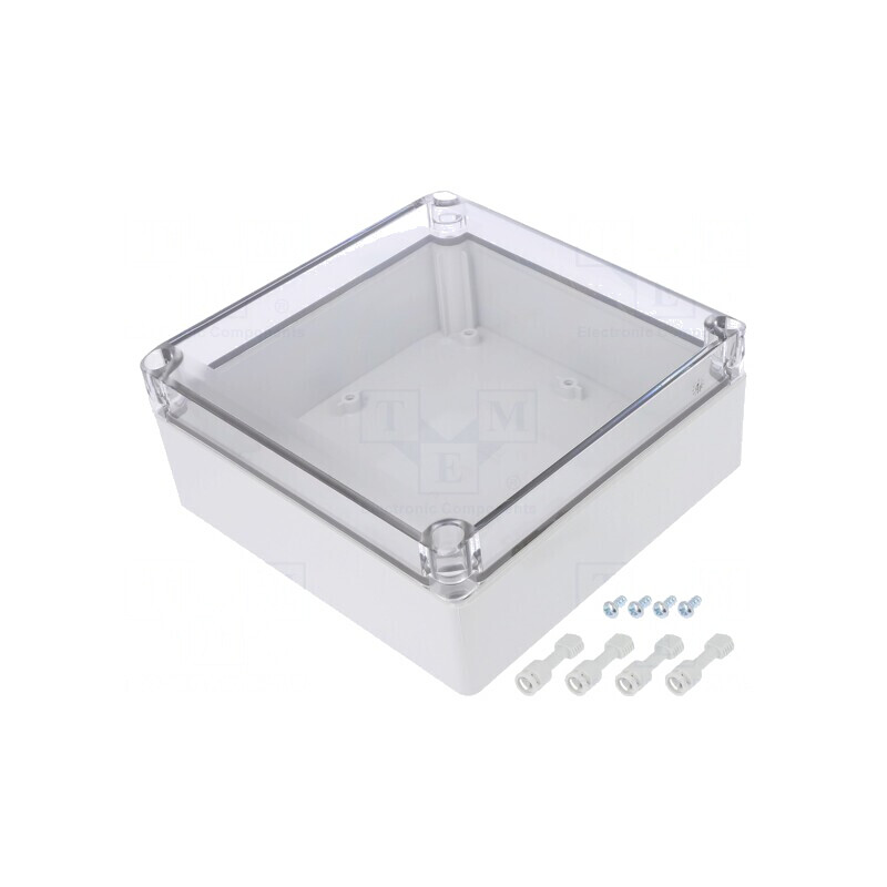 Carcasă Universală Policarbonat 125x175x75 mm Transparentă | Electronic-mag.ro | Componente Electronice