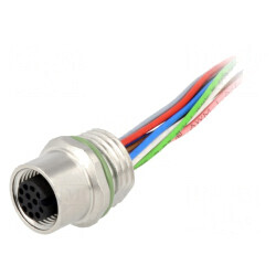 Soclu M12 PIN 12 Mamă DeviceNet CANopen Cabluri 0.5m | Electronic-mag.ro | Componente Electronice