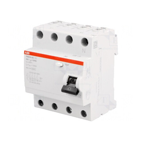 Întrerupător diferenţial 25A 30mA 4P IP20 | Electronic-mag.ro | Componente Electronice