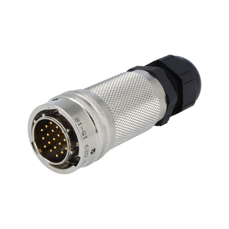 Mufă Circulară PT/451 cu 19 Pini Auriti | Electronic-mag.ro | Componente Electronice