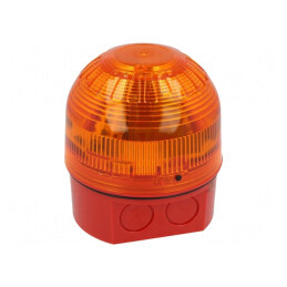 Semnalizator Luminos Lumină Flash Roșie Sonos 110/230VAC | Electronic-mag.ro | Componente Electronice