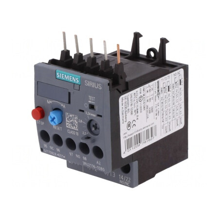 Releu termic 3RT20 S00 cleme șurub | Electronic-mag.ro | Componente Electronice