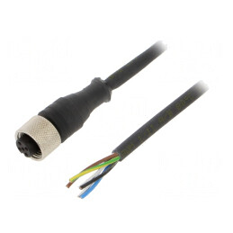 Cablu de conectare M12 15m IP67 24VAC 4A | Electronic-mag.ro | Componente Electronice