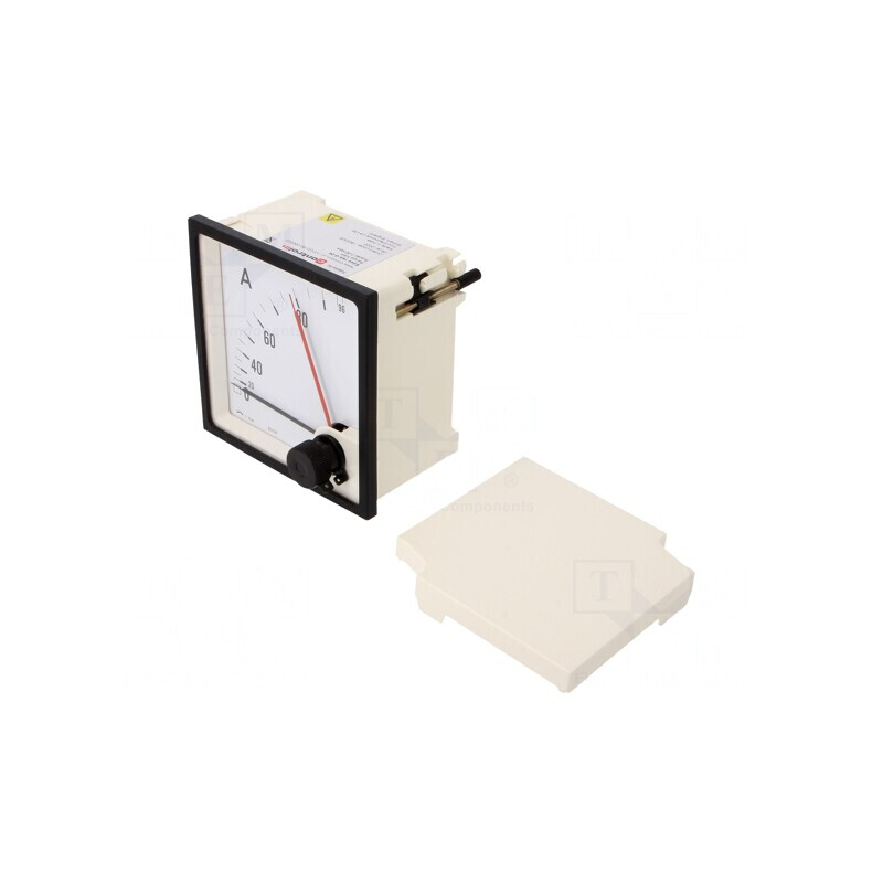 Ampermetru pe Panou True RMS 0-80/96A 50-60Hz | Electronic-mag.ro | Componente Electronice