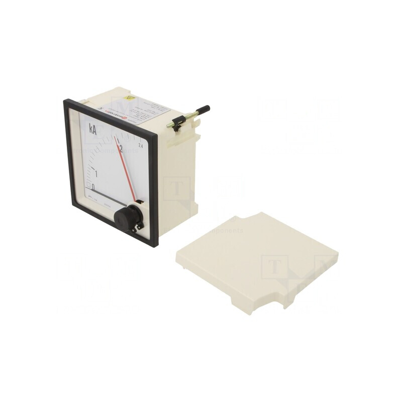 Ampermetru pe panou True RMS AC 0-2/2.4kA Clasa 3 | Electronic-mag.ro | Componente Electronice