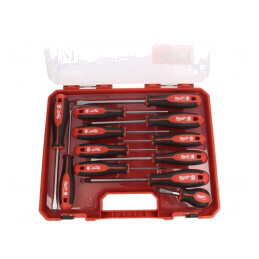 Set Șurubelnițe Phillips Pozidriv Plată 12 Bucăți | Electronic-mag.ro | Componente Electronice